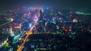 深圳市在晚上